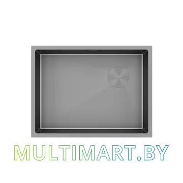 Кухонная мойка Paulmark Next-SKEW 580 PM885844-MG (матовый серый)